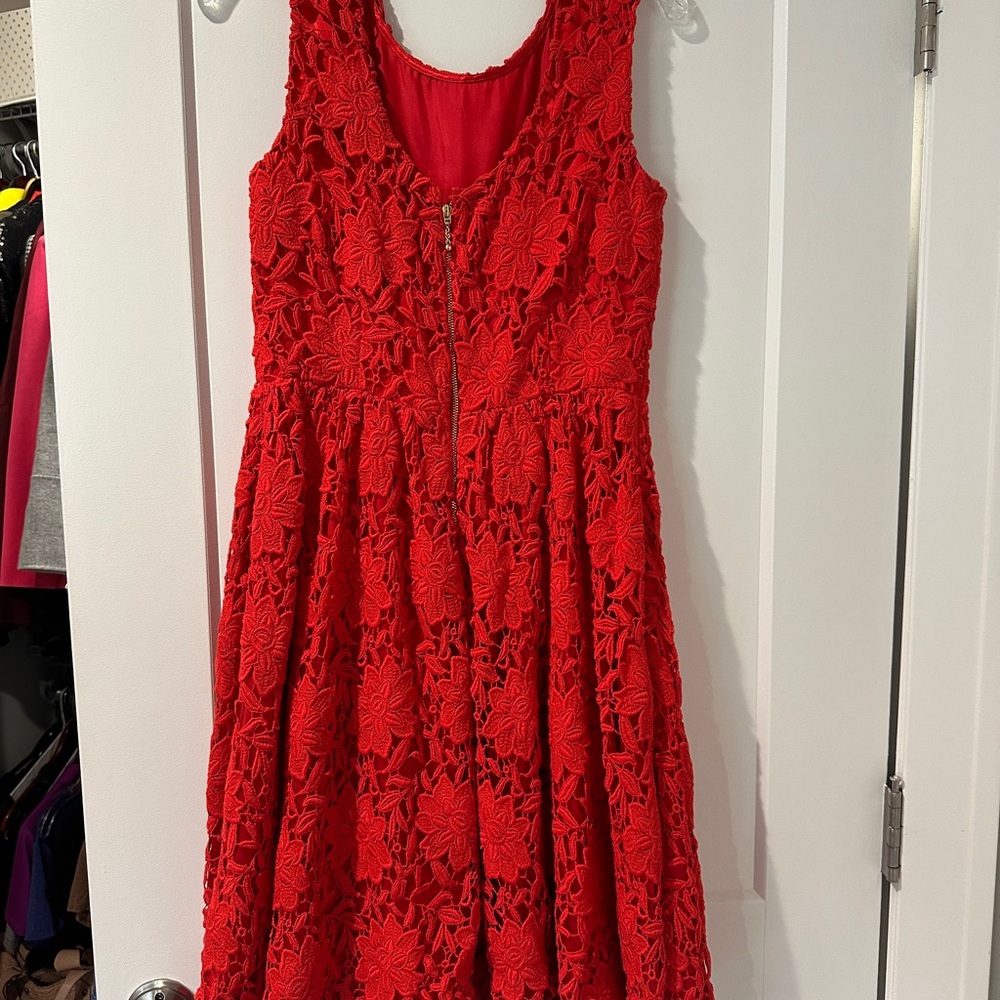 Kate Spade Red Dress. Size 6.